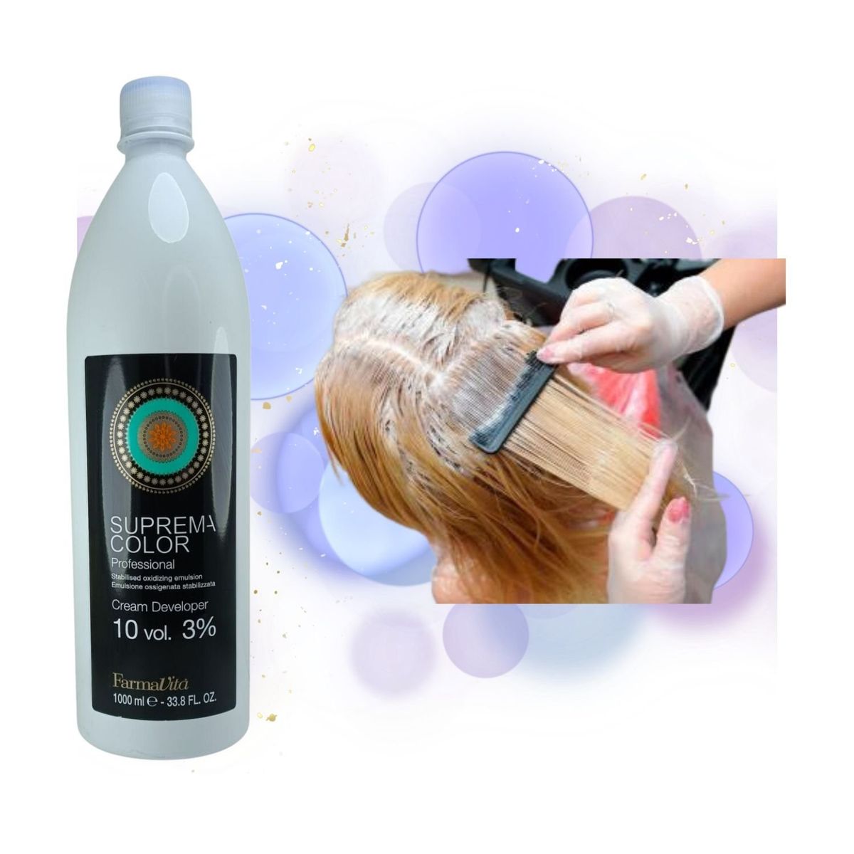 FARMAVITA - Farmavita Suprema Color Oxidante de 10Vol 1000ml