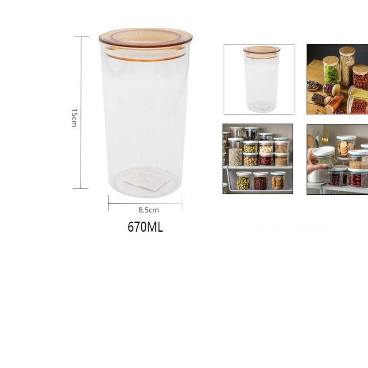 GENERICO - envase Hermetico 670ml