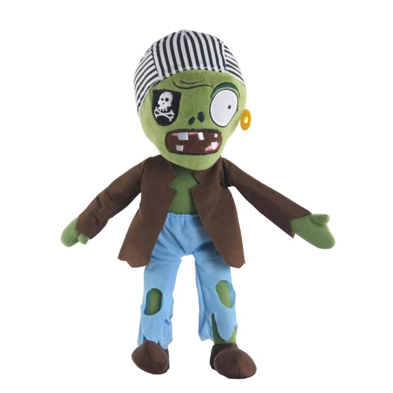 GENERICO - Juguete Pack 6 Peluches Plantas Vs Zombies 28cm Infantil