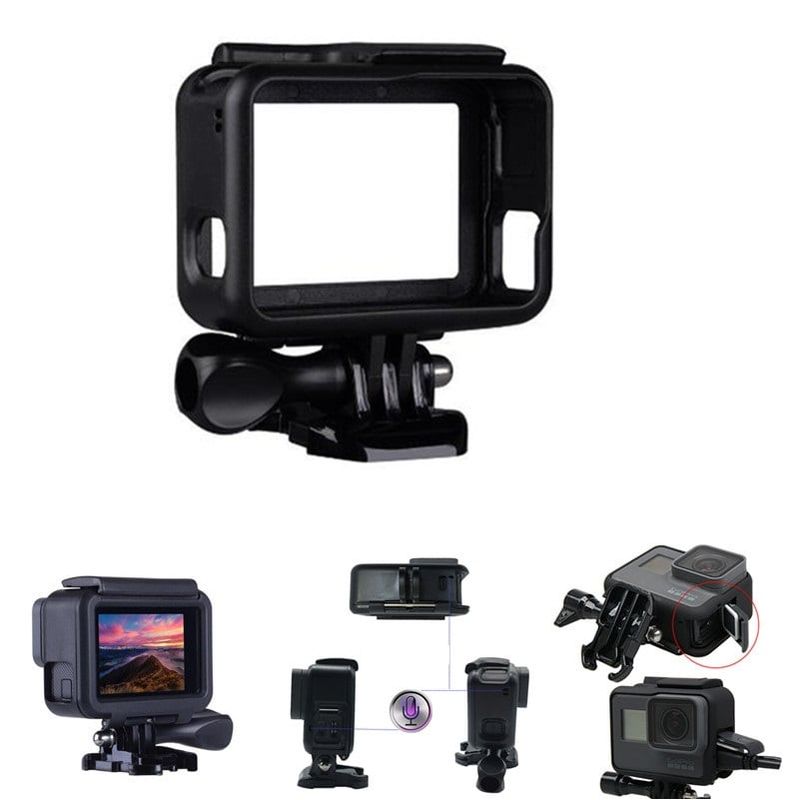 GENERICO - FRAME MARCO PARA GOPRO 5, 6 & 7 BLACK ALTERNATIVA