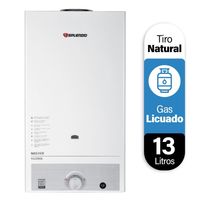 Calefont Gas Licuado Master Tiro Natural 13L