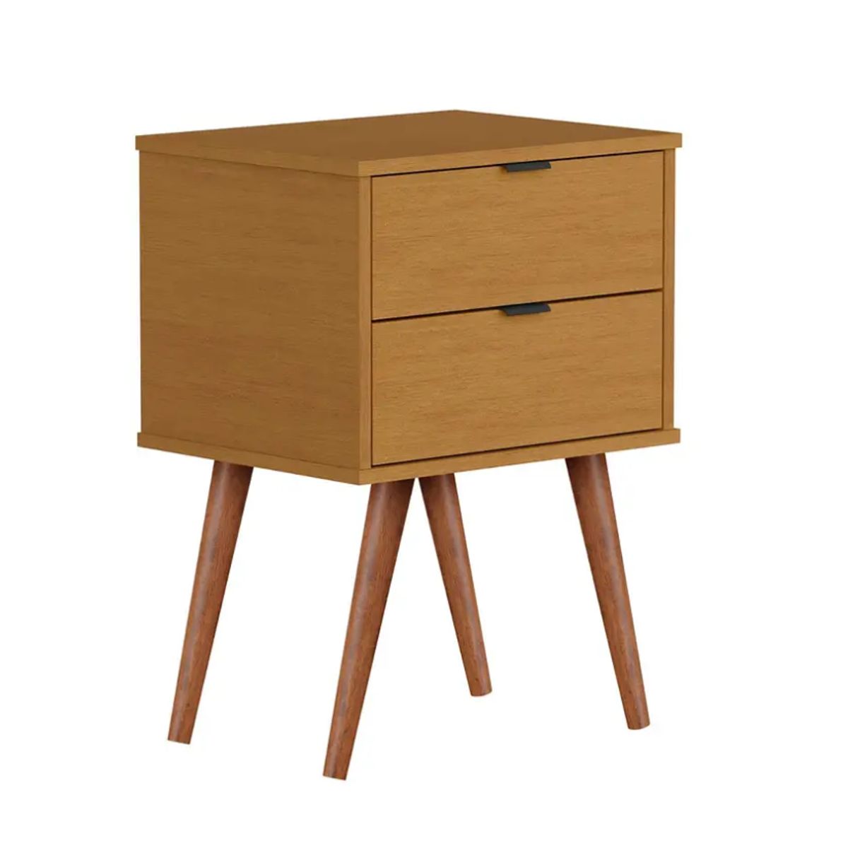 BE DESIGN - Velador Caramelo Luxor 2 Cajones