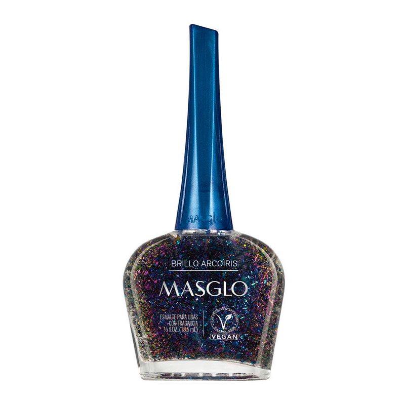 MASGLO - Esmalte Tradicional Brillo Arcoiris