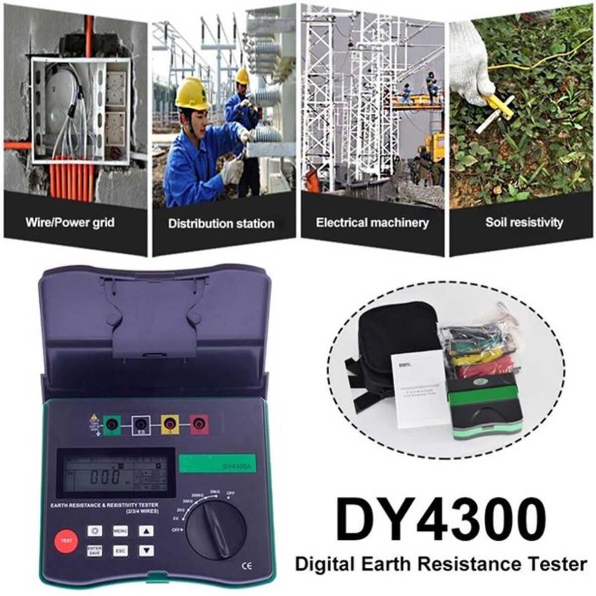 GENERICO - Telurometro 4 estacas