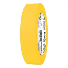 LAVORO - Cinta Enmascarar Masking Tape Color 24mmx20m 9 unid Amarillo