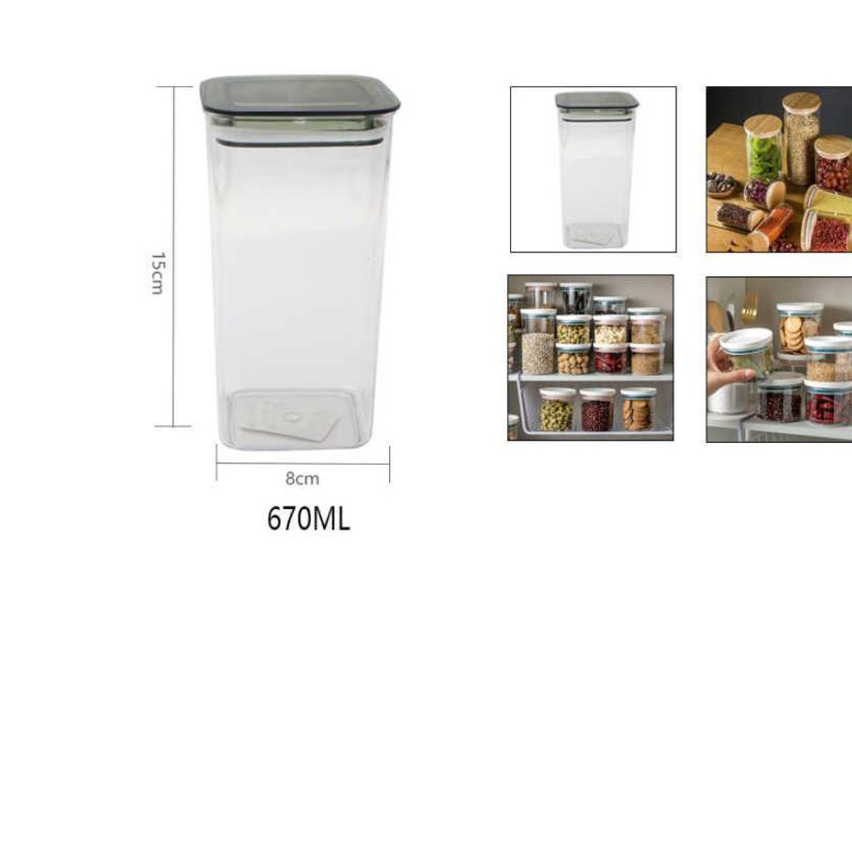 GENERICO - Envase Hermetico 670ml