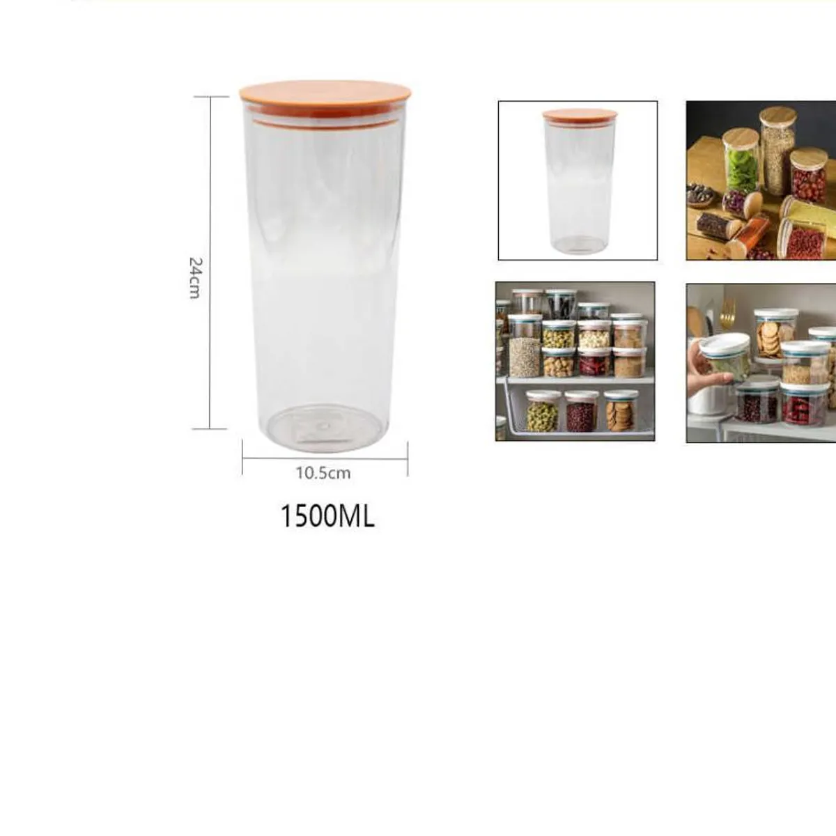 GENERICO - Envase Hermetico 1500ml