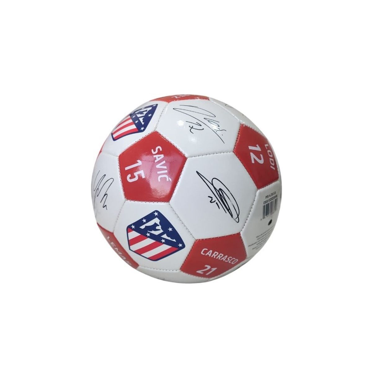 MACCABI - Balón de fútbol Oficial Atlético de Madrid, talla 5