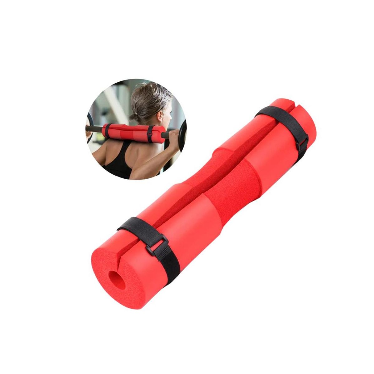 FOUR - Protector de Hombros y Cuello para Barra Sentadillas