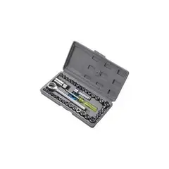 AIWA - Juego De Dados 40 Piezas Ratchet 1/4 3/8 Métrico Extensión