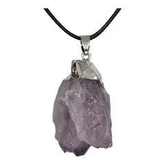 GENERICO - Collar Colgante Piedra AMATISTA