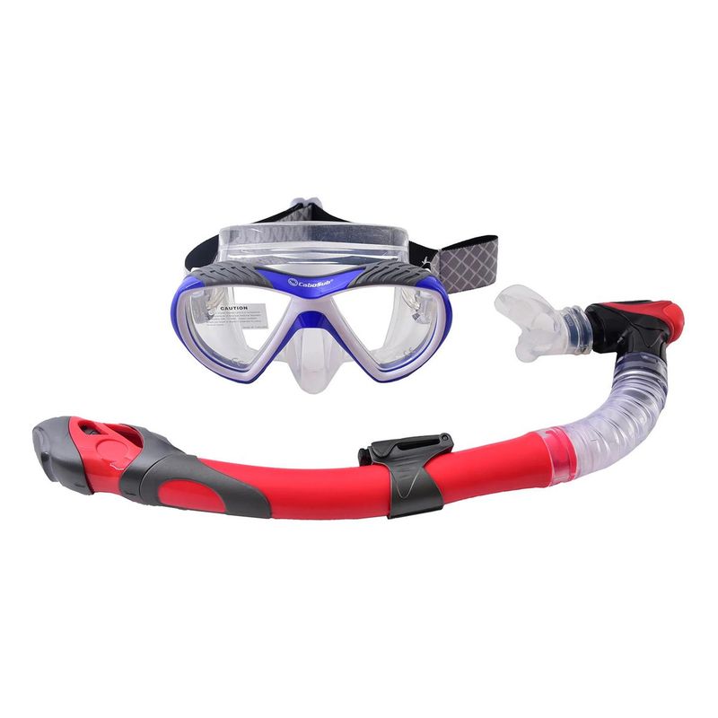 CABOSUB - Pack Sierra Máscara y Snorkel Cabosub Azul