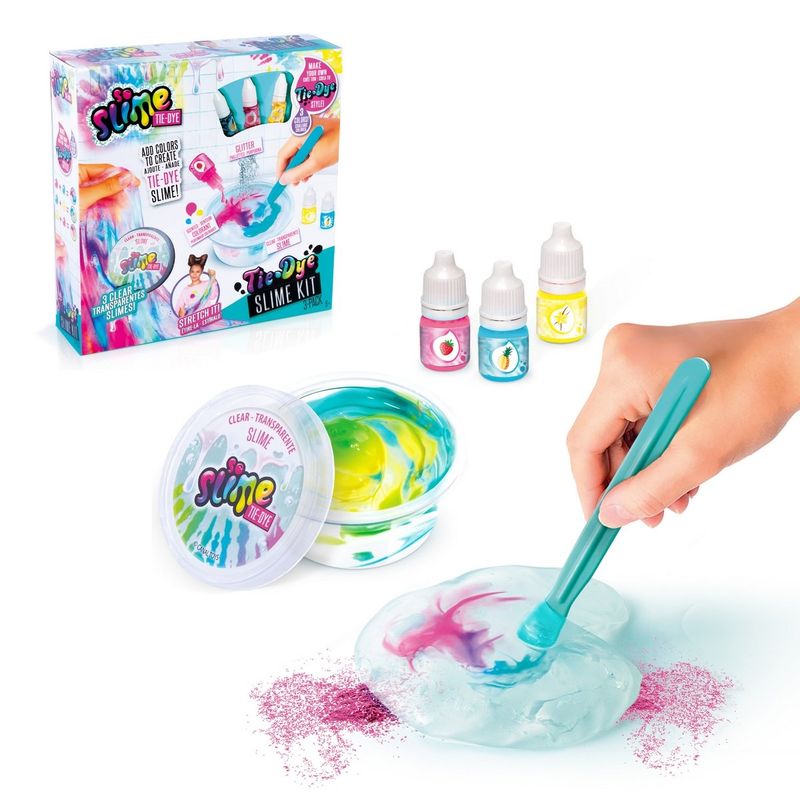 CANAL TOYS - Masa didáctica CANAL TOYS set tie dye slime 3 colores