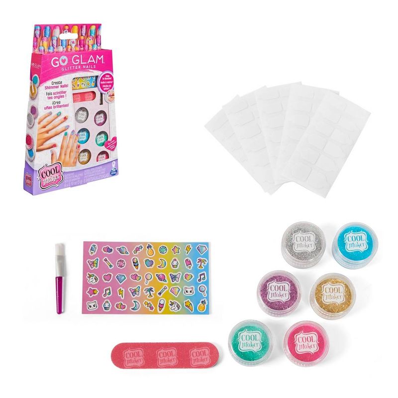 GO GLAM - GO GLAM SET GLITTER PARA UÑAS