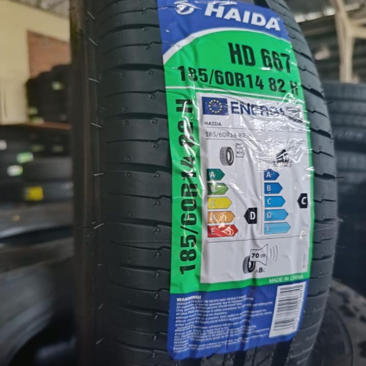 HAIDA - NEUMATICO 18560 R14 HAIDA HD667 82H