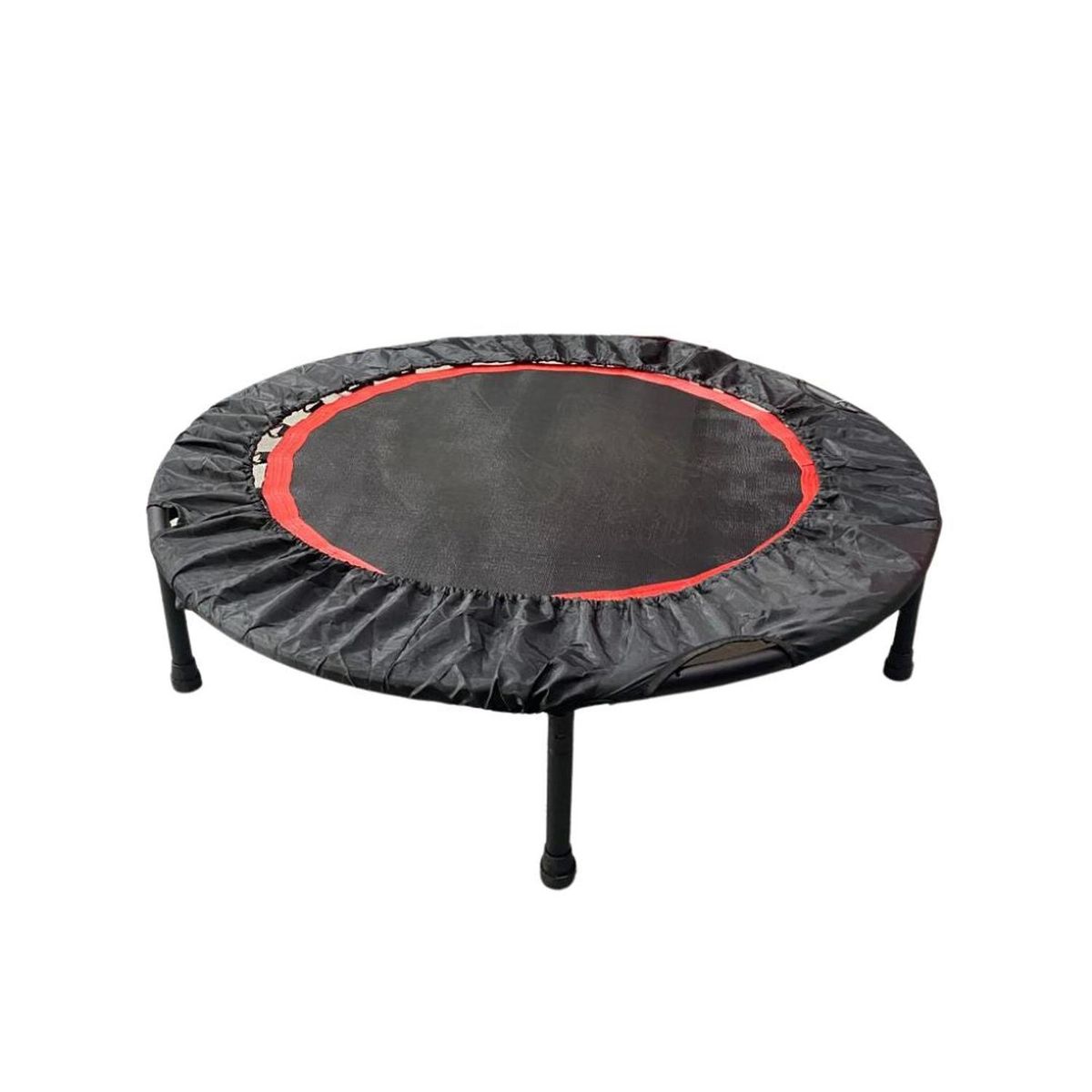 FOUR - Trampolín de Entrenamiento Fitness - Negro - 121cm