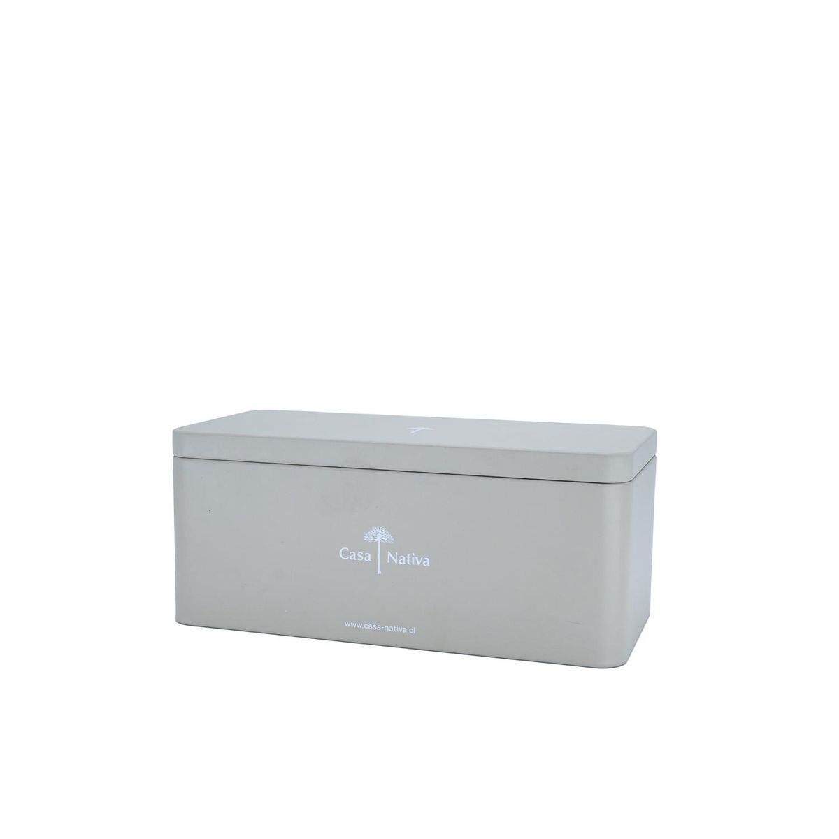 CASA NATIVA - Caja Aluminio Beige Arena