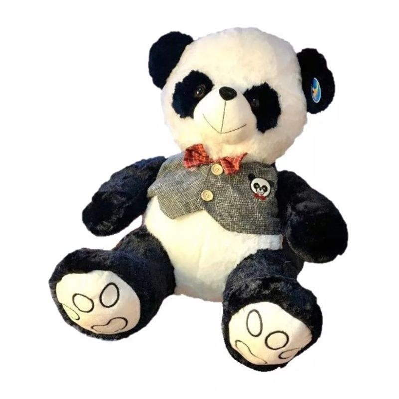 GENERICO - Oso panda de peluche grande 60 cms musical tierno
