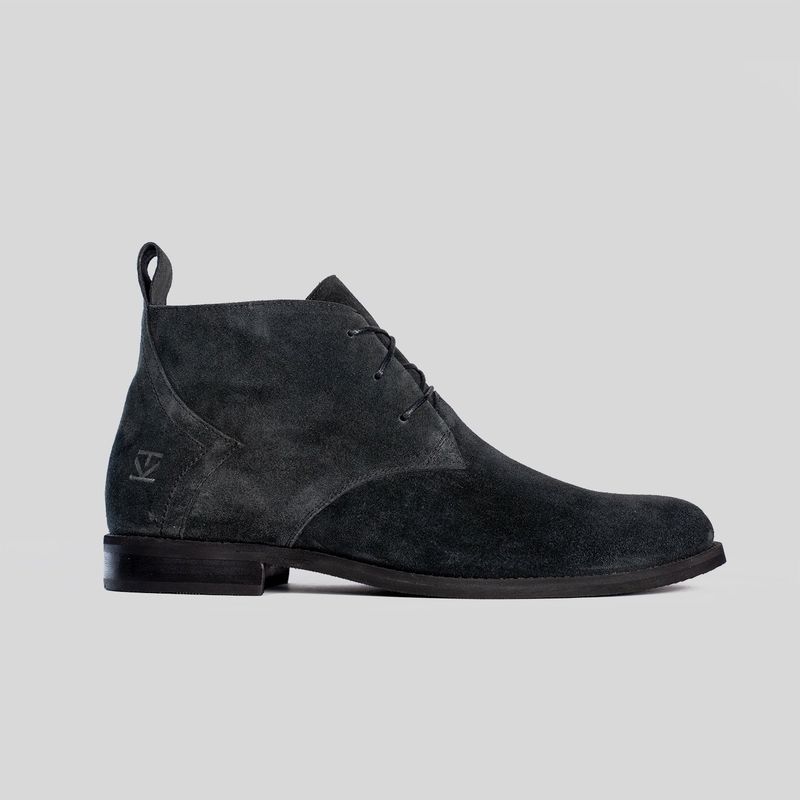 TRAUKO - Zapato Hombre Cuero Plomo Trauko Texas
