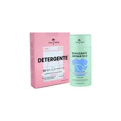 CASA NATIVA - Pack Detergente Láminas SIn Aroma y Suavizante Bahía Co