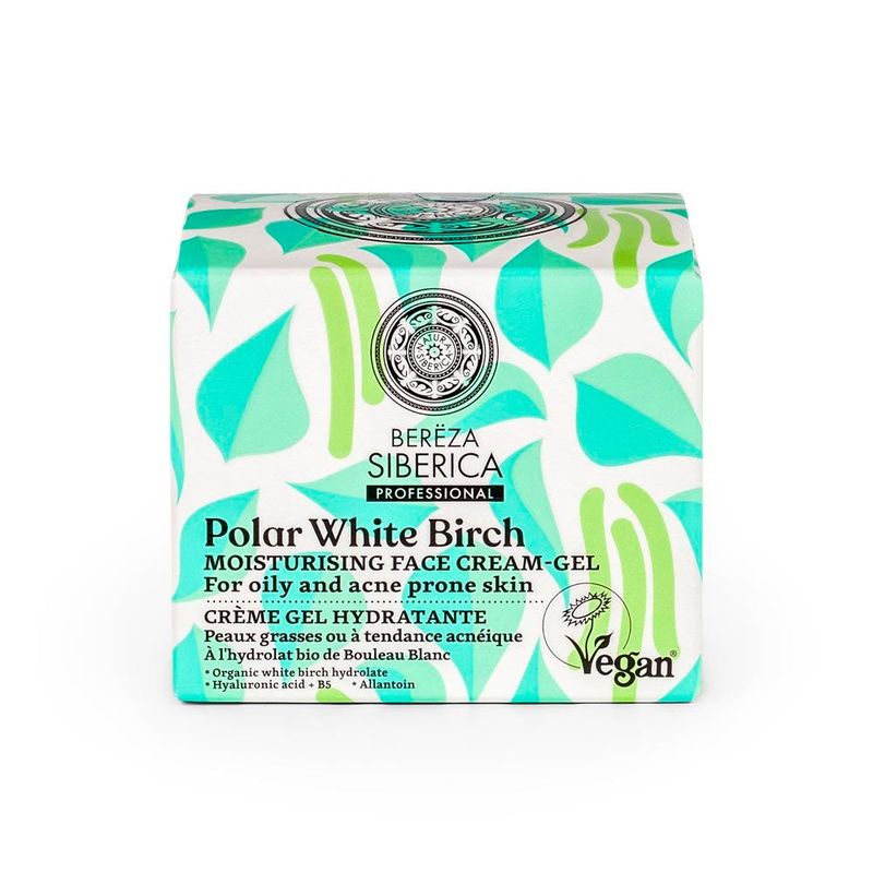 NATURA SIBERICA - Crema-Gel Facial Polar White Birch 50 ml