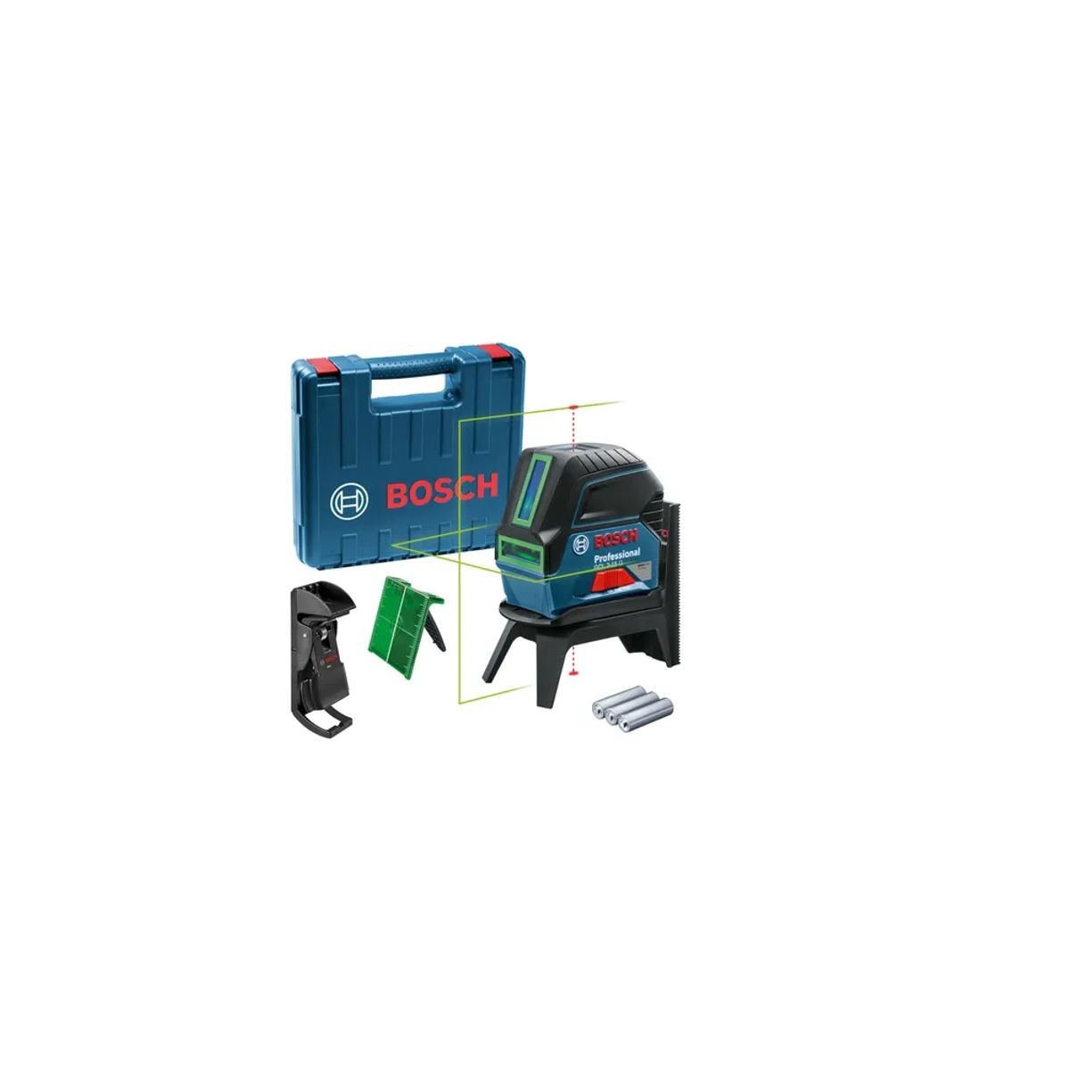 BOSCH - Nivel Láser De Línea Professional Bosch Gcl2-15g verde