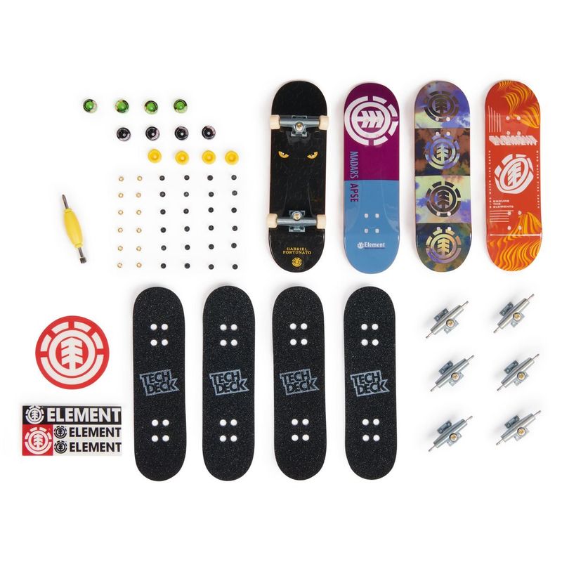 ANSALDO - TECH DECK PACK DE 4 - ELEMENT
