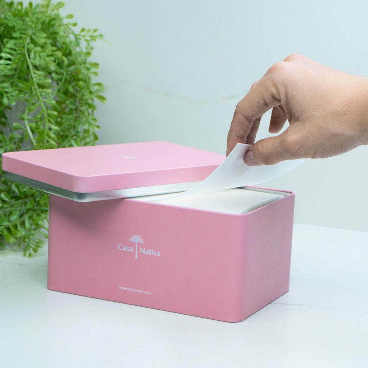 CASA NATIVA - Caja Aluminio Rosa Palo