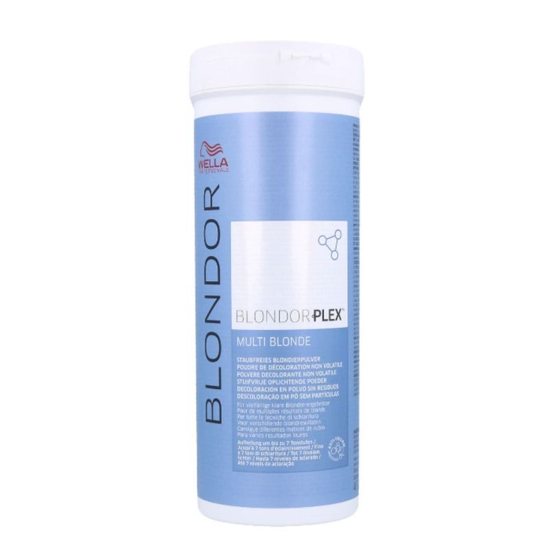WELLA - Wella Polvo Decolorante Blondor Plex 400g Aclara 9 Tonos