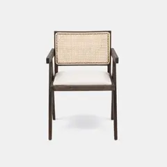 MILK - SILLON PIERRE OAK DARK Y BEIGE