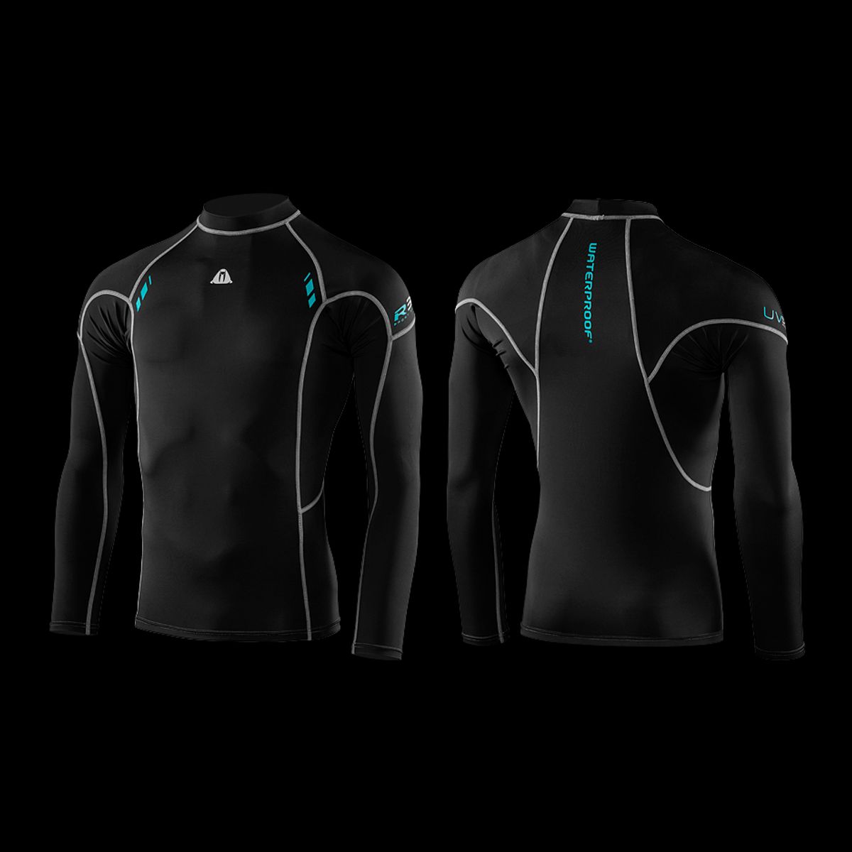 WATERPROOF - R30 RASHGUARD LYCRA TALLA M