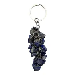 GENERICO - LLAVERO DE PIEDRAS ENERGETICAS LAPISLAZULI