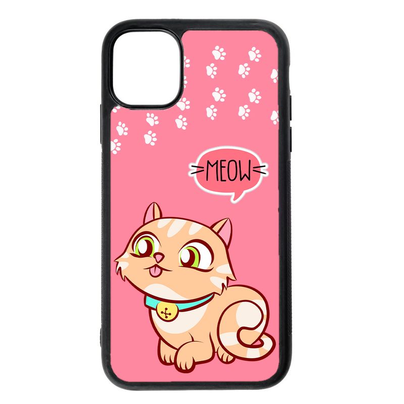 GENERICO - Carcasa para IPHONE 11 PRO diseño gatito 40