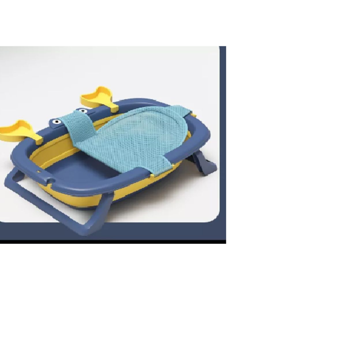 GENERICO - Tina Cangrejo Bebe Bañera Plegable + Malla Reforzada Importa