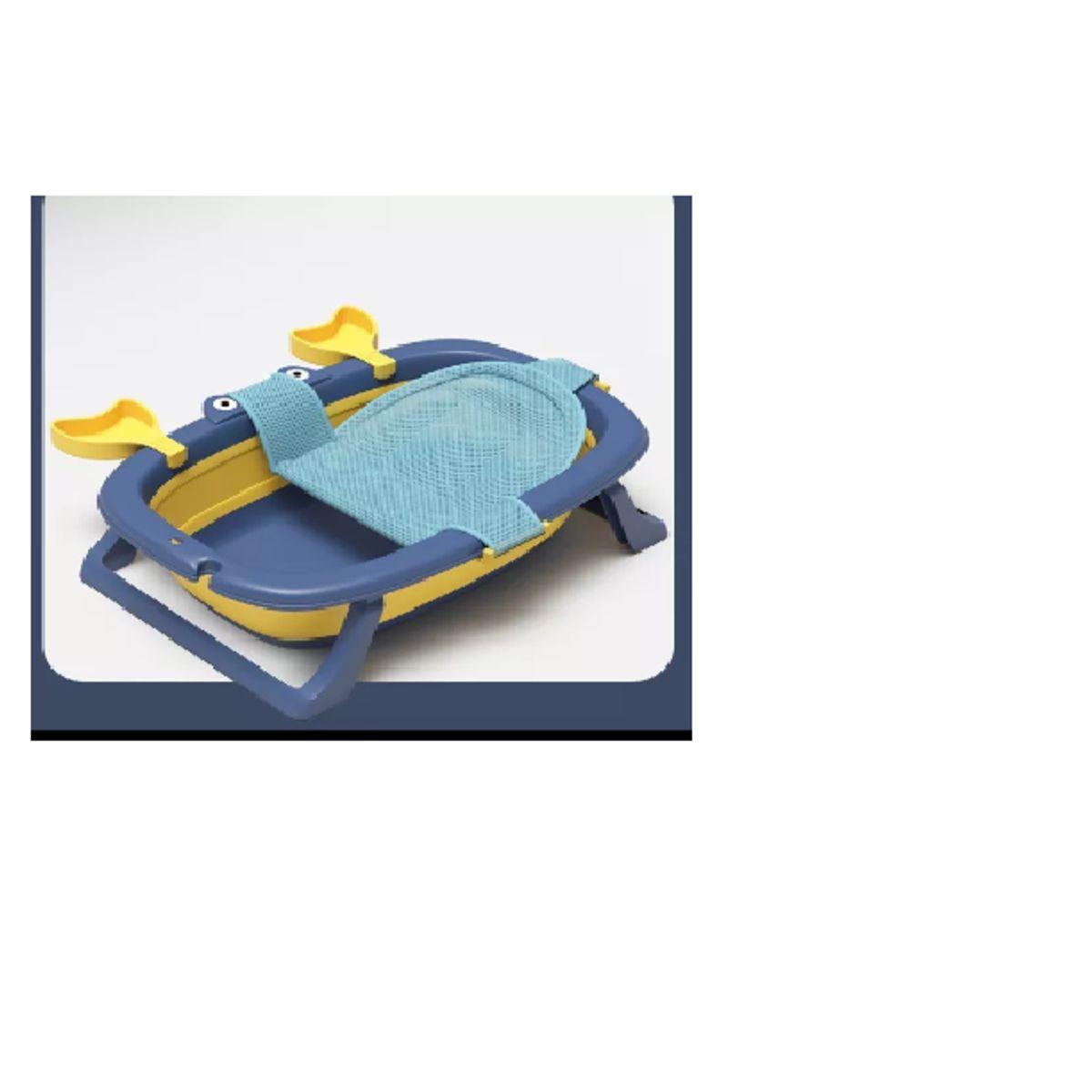 GENERICO - Tina Cangrejo Bebe Bañera Plegable + Malla Reforzada Importa