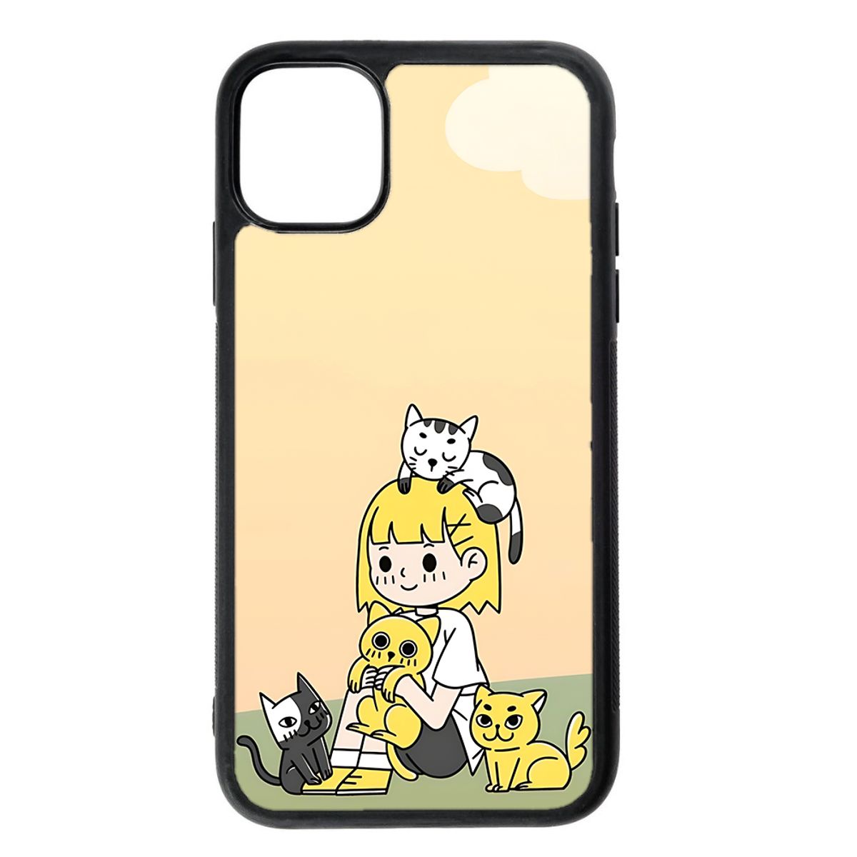GENERICO - Carcasa para IPHONE 12 MINI diseño gatito 20