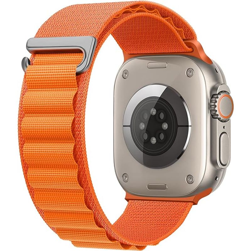 GENERICO - Correa para Apple Watch Alpine Naranjo 38 40 41 42mm Outdoor
