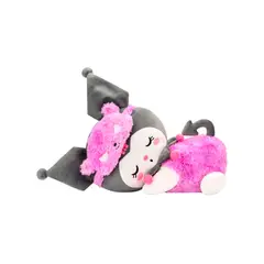GENERICO - Peluche hello kitty kuromi de sanrio durmiendo
