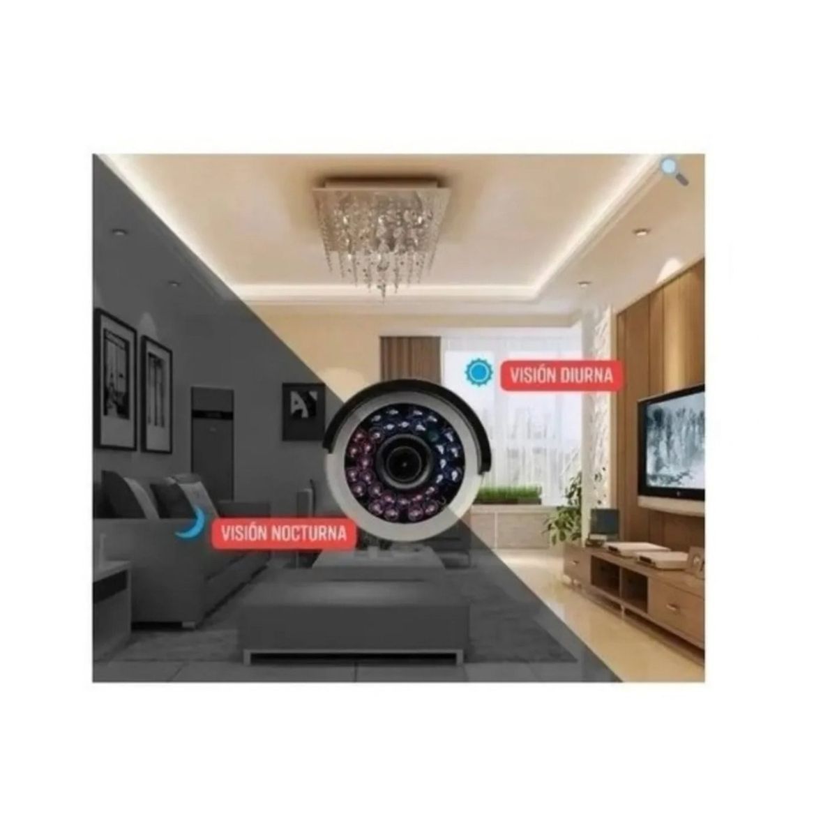 GENERICO - Kit 8 Cámaras De Seguridad Circuito Cerrado