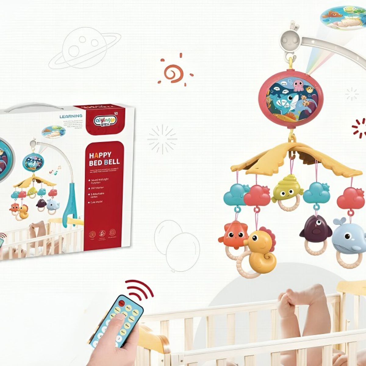 OEM - Movil Submarino con control Remoto Con Proyección de imagen 668-23