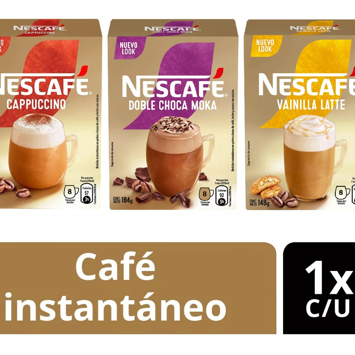 NESTLE - Café Nescafé Más Vendidos X3 Cajas