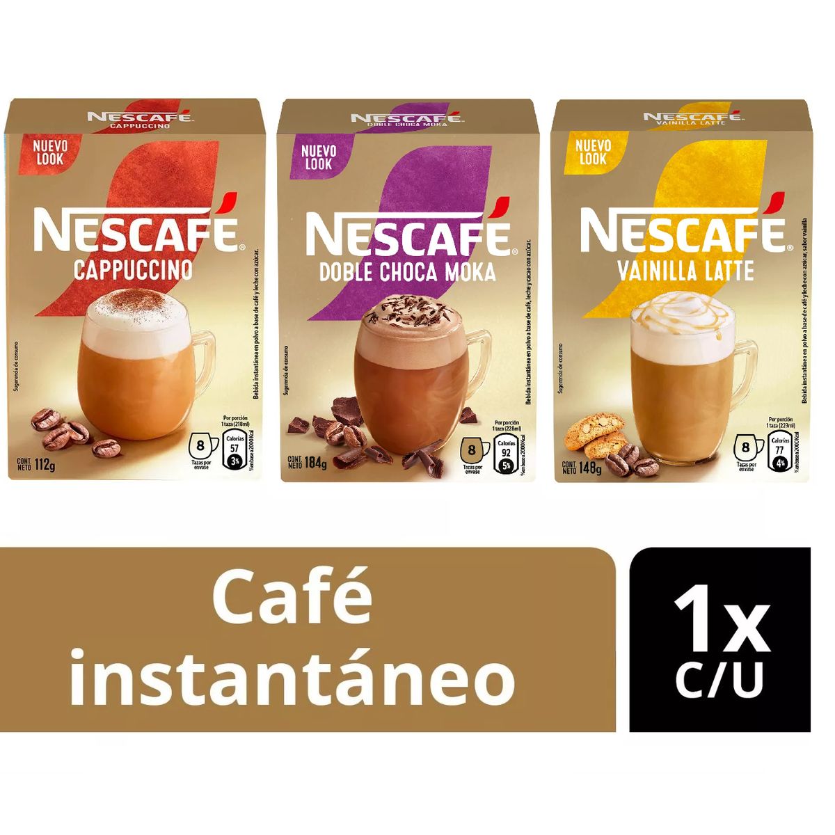 NESTLE - Café Nescafé Más Vendidos X3 Cajas