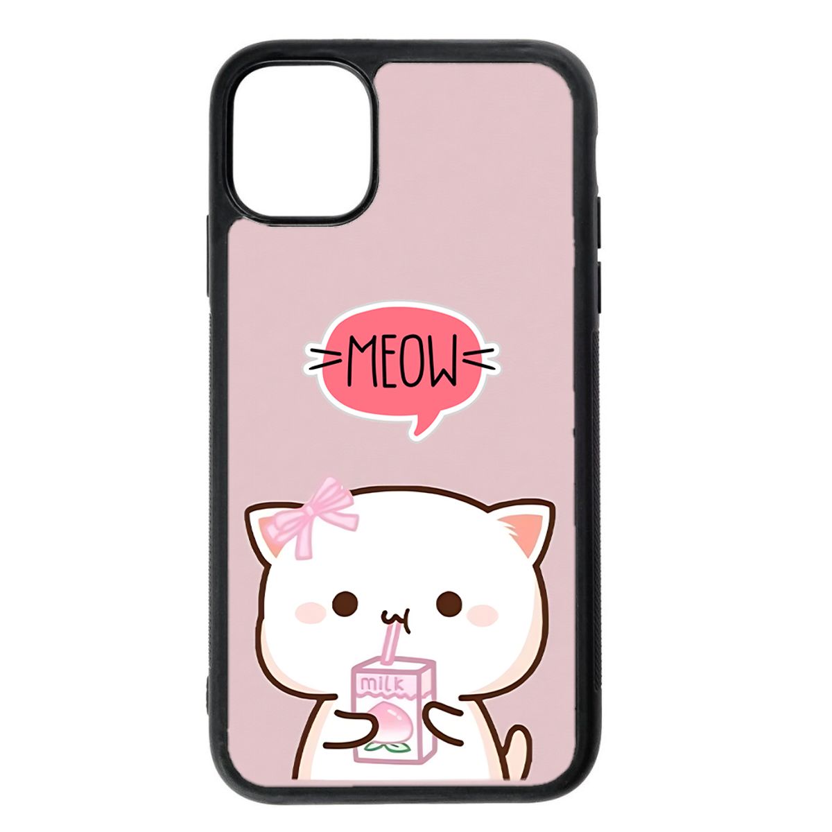 GENERICO - Carcasa para IPHONE 12 MINI diseño gatito 11