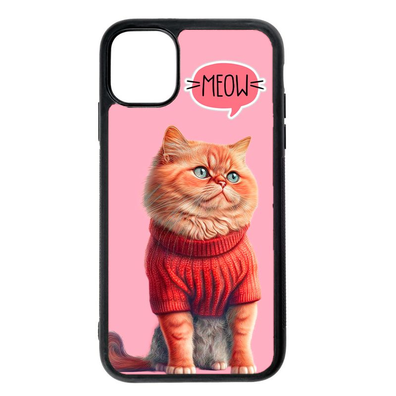GENERICO - Carcasa para IPHONE 12 MINI diseño gatito 39
