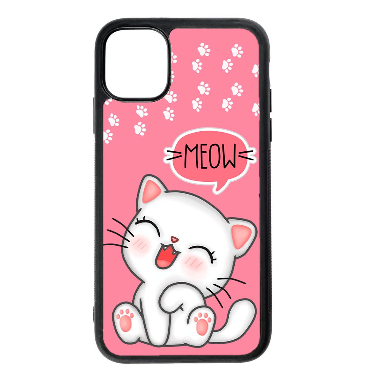 GENERICO - Carcasa para IPHONE 12 MINI diseño gatito 35