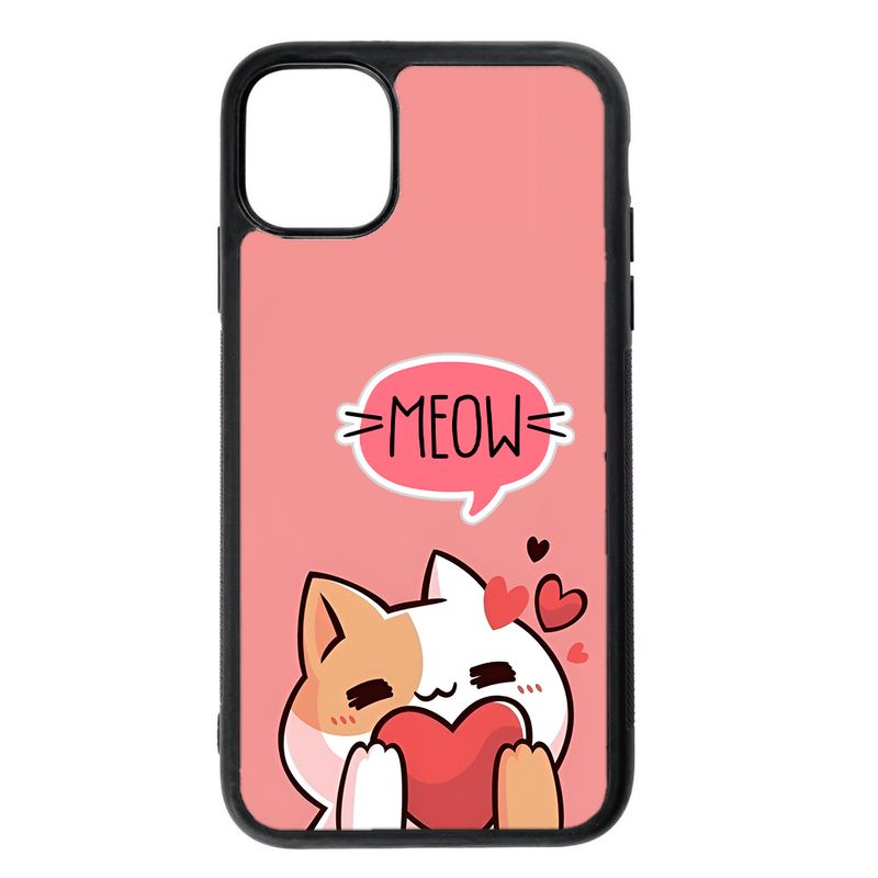 GENERICO - Carcasa para IPHONE 12 MINI diseño gatito 32