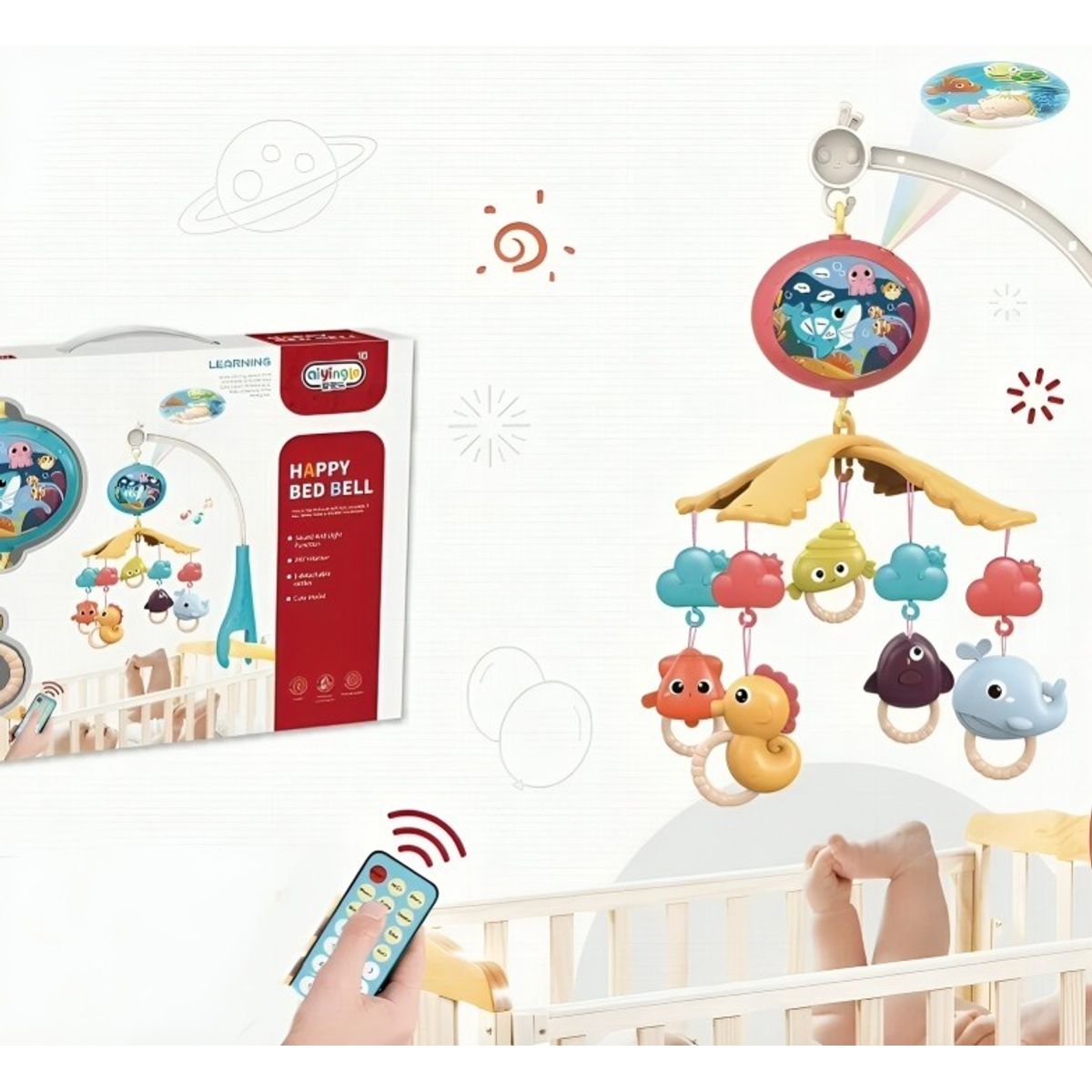 OEM - Movil Submarino con control Remoto Con Proyección de imagen 668-23