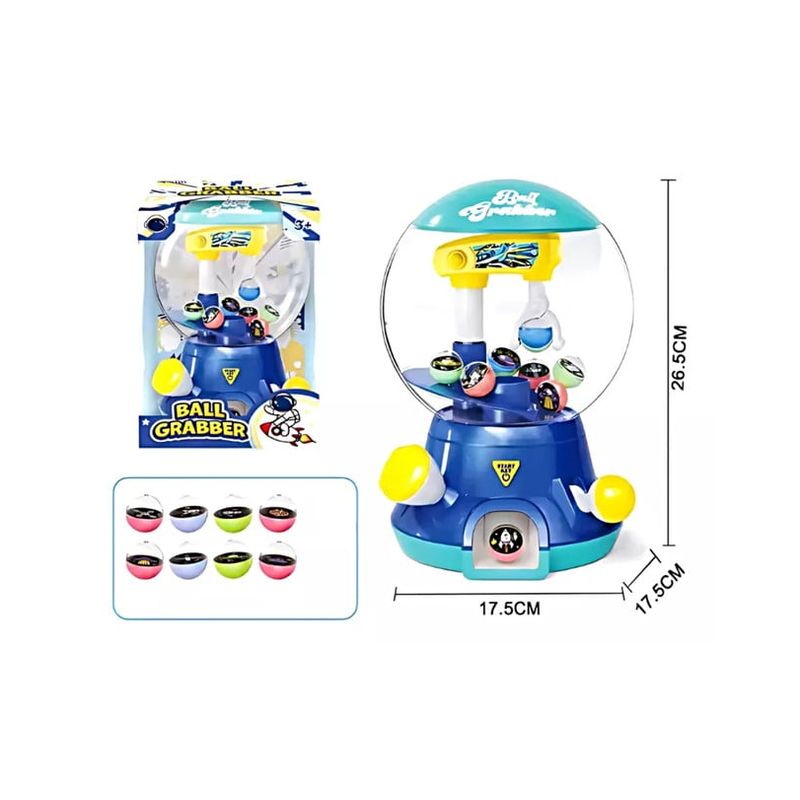 GENERICO - MINI MAQUINA EXPENDEDORA DE PELOTAS AZUL