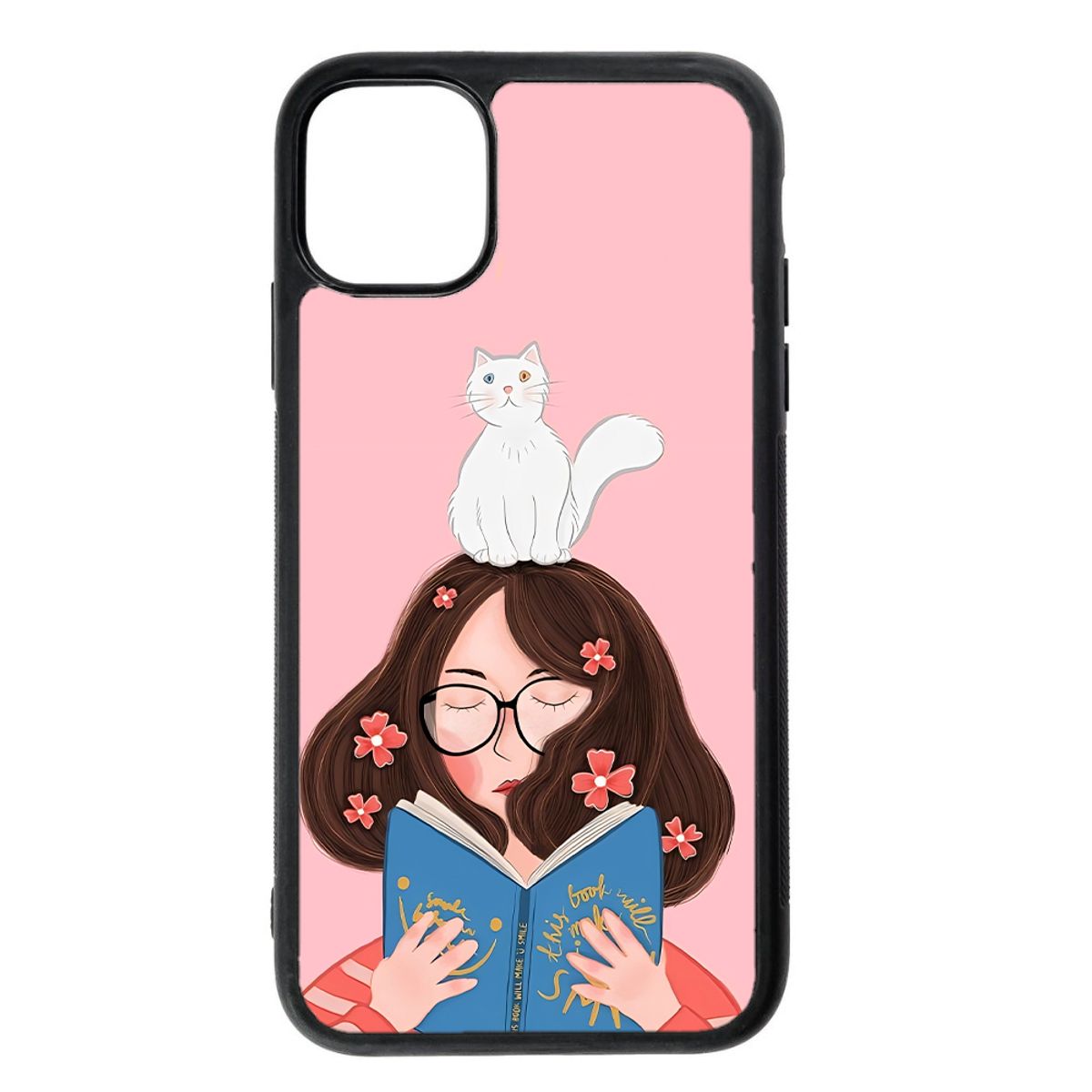 GENERICO - Carcasa para IPHONE 12 - 12 PRO diseño gatito 2