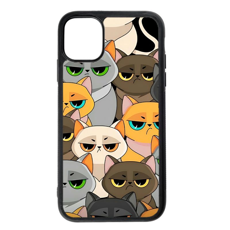 GENERICO - Carcasa para IPHONE 12 - 12 PRO diseño gatito 6